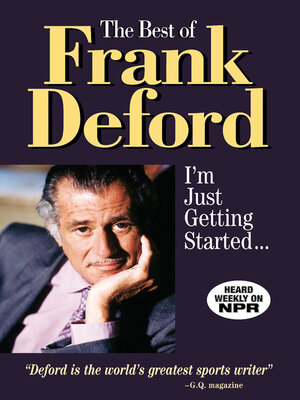 cover image of The Best of Frank Deford
